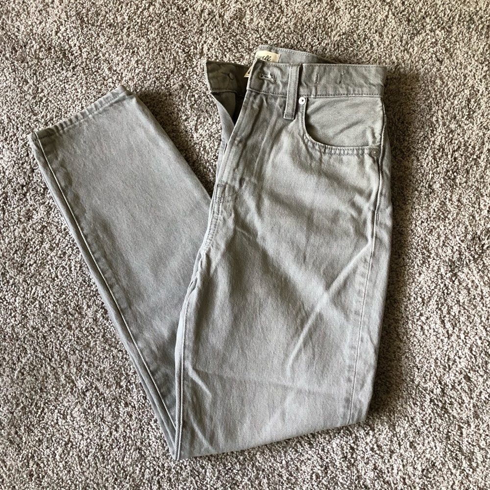 Madewell The Perfect Vintage Jean Light Grey